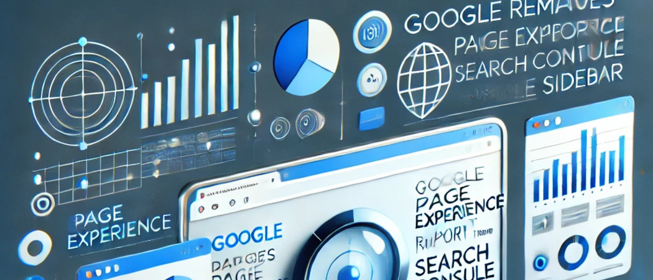 Google Removes Page Experience Report from Search Console Sidebar